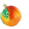 Hot Sale 🛒 Old World 🎁 Christmas Peach Glass Blown Hanging 🎁 Christmas Ornament ✔️ -Old World Christmas Shop Belk 4337