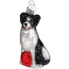 Flash Sale 🌟 Old World 🎁 Christmas Old World Border Collie 🎁 Christmas Ornament 🤩 -Old World Christmas Shop Belk 4342