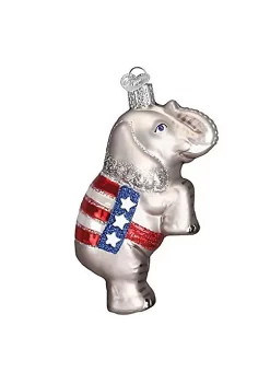 Best Pirce 👍 Old World 🎅 Christmas Republican Elephant Ornament 🥰