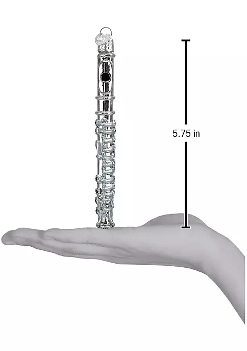 Best Pirce ๐ฅ Old World ๐ Christmas Ornaments: Musical Instruments Glass Blown Ornaments for ๐ Christmas Tree, Flute โญ 4 Best Pirce ๐ฅ Old World ๐ Christmas Ornaments: Musical Instruments Glass Blown Ornaments for ๐ Christmas Tree, Flute โญ - Image 2