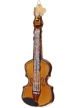 Promo 🎁 Old World 🎄 Christmas 38008 Glass Blown Violin Ornament 🌟 -Old World Christmas Shop Belk 4392