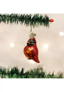 Budget ⭐ Old World 🎄 Christmas Mini Cardinal Glass Blown Ornament 😍 -Old World Christmas Shop Belk 4400