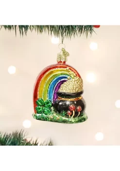 Hot Sale ⭐ Old World 🎅 Christmas Irish Gift Collection Glass Blown Ornaments for 🎅 Christmas Tree Pot of Gold ⌛ -Old World Christmas Shop Belk 4407