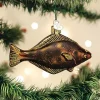 Discount 🛒 Old World ❄ Christmas (#12584) Pacific Halibut Glass Blown Ornament 💯