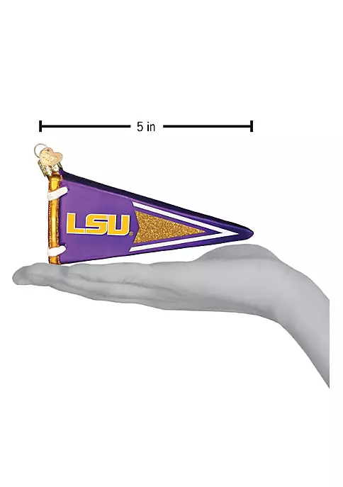 Cheap ⌛ Old World 🔔 Christmas Glass Blown Ornament (#60306) LSU Pennant, 5" 🎁 5 Cheap ⌛ Old World 🔔 Christmas Glass Blown Ornament (#60306) LSU Pennant, 5" 🎁 - Image 3