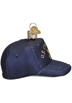 Best Pirce 🤩 Old World 🎄 Christmas 32400 Glass Blown Coast Guard Cap Ornament 😉 -Old World Christmas Shop Belk 4485