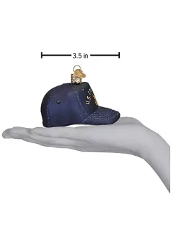 Best Pirce 🤩 Old World 🎄 Christmas 32400 Glass Blown Coast Guard Cap Ornament 😉 -Old World Christmas Shop Belk 4486