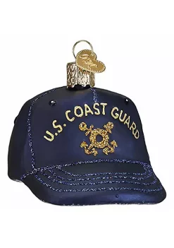 Best Pirce 🤩 Old World 🎄 Christmas 32400 Glass Blown Coast Guard Cap Ornament 😉 -Old World Christmas Shop Belk 4487