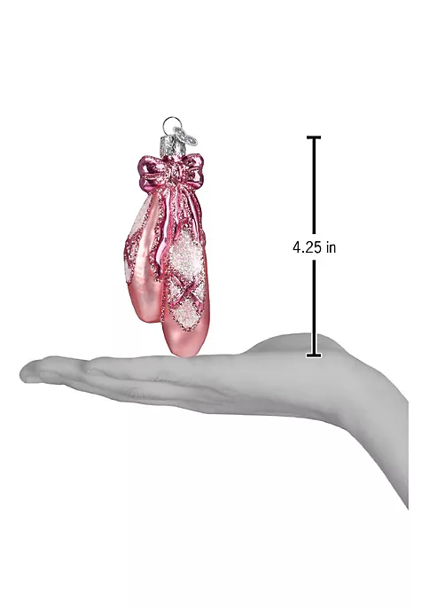 New βοΈ Old World π Christmas Glass Blown Ornament, Ballet Toe π Shoes (#32120) π 5 New βοΈ Old World π Christmas Glass Blown Ornament, Ballet Toe π Shoes (#32120) π - Image 3