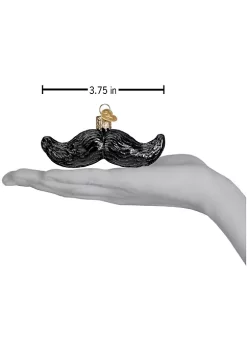 Outlet ✔️ Old World 🎄 Christmas 36249 Glass Blown Mustache Ornament 🛒 -Old World Christmas Shop Belk 4515