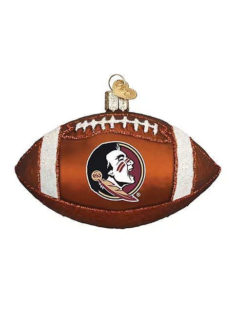 New π Old World π Christmas Glass Blown Ornament Florida State Football, 4" (#62700) π€© 7 New π Old World π Christmas Glass Blown Ornament Florida State Football, 4" (#62700) π€© - Image 5