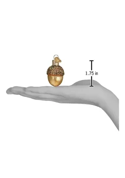 Wholesale 🔥 Old World 🎁 Christmas 28051 Glass Blown Small Acorn Ornament 👍 -Old World Christmas Shop Belk 4547