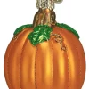 Flash Sale 😉 Old World 🔔 Christmas Glass Blown Ornament Pumpkin (#28046) 🎉