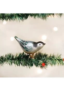 Discount 🔔 Old World 🎄 Christmas Nuthatch Glass Blown Ornament 👏 -Old World Christmas Shop Belk 4568