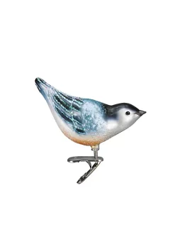 Discount 🔔 Old World 🎄 Christmas Nuthatch Glass Blown Ornament 👏 -Old World Christmas Shop Belk 4570