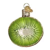 New ❤️ Old World 🎁 Christmas Kiwi Glass Blown Ornament ✔️ -Old World Christmas Shop Belk 4571