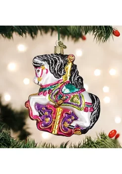 New 🔔 Old World 🔔 Christmas Glass Blown Ornament, Carousel Horse (#44112) 🛒 -Old World Christmas Shop Belk 4616