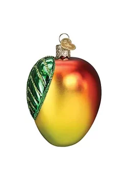 Best Sale 🔥 Old World 🔔 Christmas Glass Blown Ornament Mango (#28131) 🌟