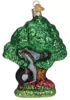 Cheapest ❤️ Old World 🎄 Christmas 36267 Glass Blown Tire Swing Ornament 🧨 -Old World Christmas Shop Belk 4635
