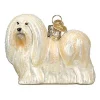 New ⭐ Old World 🔔 Christmas Lhaso Apso Glass Blown Ornament (#12588) 🛒 -Old World Christmas Shop Belk 4669