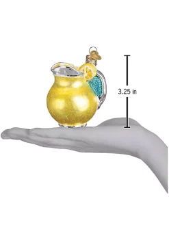 Cheap 👍 Old World ❄ Christmas ☀️ Summer Drink Lemonade Glass Blown Ornament 🧨 -Old World Christmas Shop Belk 4695