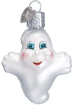 Promo 👏 Old World 🔔 Christmas 26026 Glass Blown Miniature Ghost Ornament 🌟 -Old World Christmas Shop Belk 4703