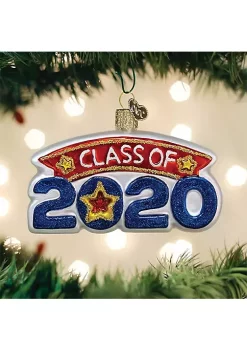 Flash Sale 👍 Old World 🎄 Christmas Class of 2020 Tree Ornament 👏 -Old World Christmas Shop Belk 4714