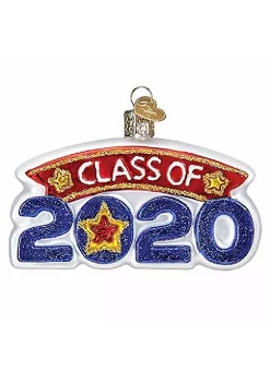 Flash Sale 👍 Old World 🎄 Christmas Class of 2020 Tree Ornament 👏 -Old World Christmas Shop Belk 4715