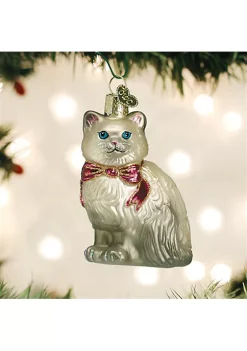 Hot Sale โจ Old World ๐ Christmas Hanging Glass Tree Ornament, Grey Himalayan Kitty โ๏ธ 6 Hot Sale โจ Old World ๐ Christmas Hanging Glass Tree Ornament, Grey Himalayan Kitty โ๏ธ -Old World Christmas Shop Belk 480