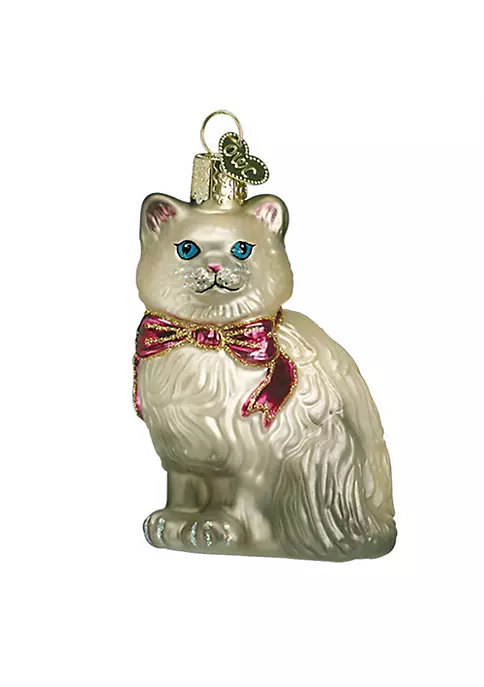 Hot Sale โจ Old World ๐ Christmas Hanging Glass Tree Ornament, Grey Himalayan Kitty โ๏ธ 5 Hot Sale โจ Old World ๐ Christmas Hanging Glass Tree Ornament, Grey Himalayan Kitty โ๏ธ - Image 3