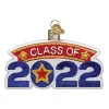 New 🥰 Old World 🎅 Christmas Glass Blown Ornament, Class of 2022 (#36299) 👍 -Old World Christmas Shop Belk 492