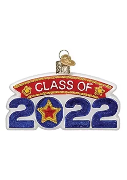 New 🥰 Old World 🎅 Christmas Glass Blown Ornament, Class of 2022 (#36299) 👍 -Old World Christmas Shop Belk 496