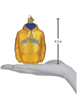 Wholesale 🔥 Old World 🔔 Christmas Hanging Glass Tree Ornament, West Virginia University Hoodie 😍 -Old World Christmas Shop Belk 506