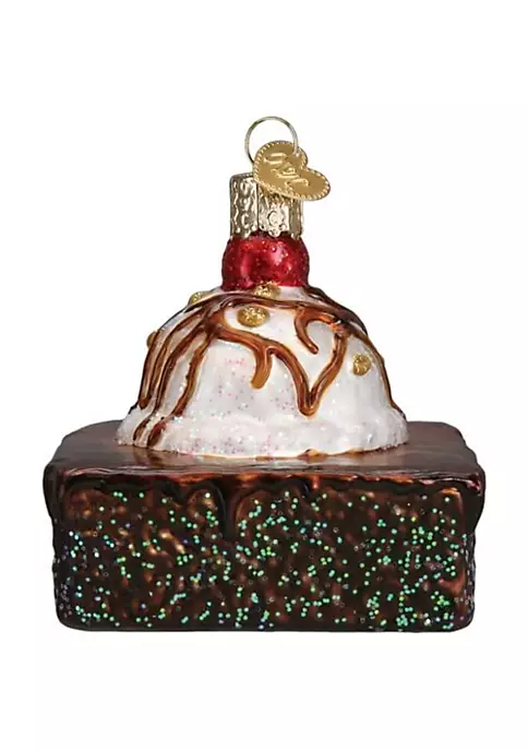 Outlet ๐คฉ Old World โ Christmas Glass Blown Tree Ornament, Brownie A La Mode ๐ 3 Outlet ๐คฉ Old World โ Christmas Glass Blown Tree Ornament, Brownie A La Mode ๐