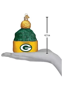 Flash Sale 🛒 Old World 🎁 Christmas Green Bay Packers Beanie Ornament For 🎁 Christmas Tree 🌟 -Old World Christmas Shop Belk 535
