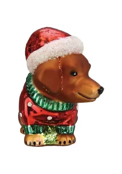 Top 10 🎁 Old World 🎁 Christmas Dashing Dachshund Puppy Glass Blown Ornament 🎁 Christmas Tree 🌟 -Old World Christmas Shop Belk 567