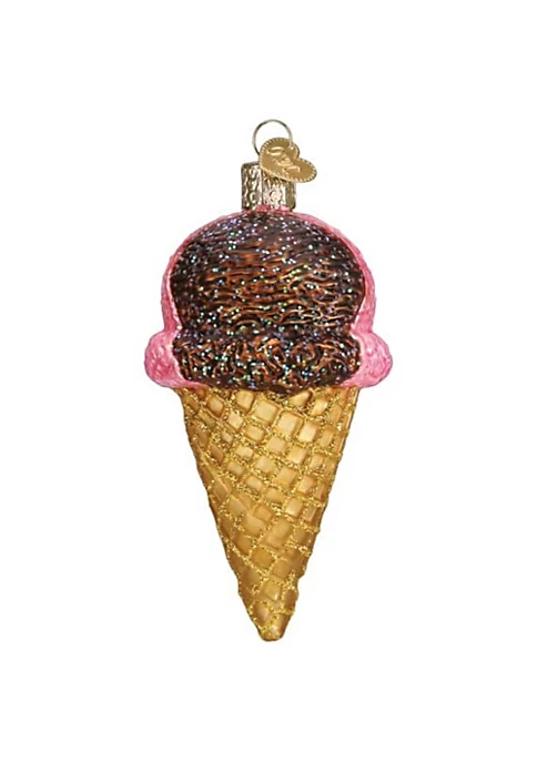 Top 10 🥰 Old World 🔔 Christmas Glass Blown Tree Ornament, Neapolitan Ice Cream Cone 🔥 5 Top 10 🥰 Old World 🔔 Christmas Glass Blown Tree Ornament, Neapolitan Ice Cream Cone 🔥 - Image 3