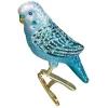 Discount 🤩 Old World 🎅 Christmas Blue Miniature Parakeet Glass Blown Ornament 🎅 Christmas Tree 😀 -Old World Christmas Shop Belk 574