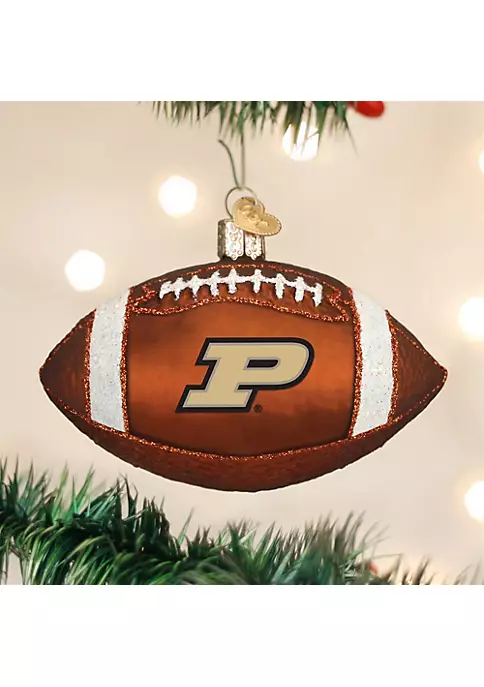 Best Sale โ Old World ๐ Christmas Hanging Glass Tree Ornament, Purdue University Football ๐ 4 Best Sale โ Old World ๐ Christmas Hanging Glass Tree Ornament, Purdue University Football ๐ - Image 2