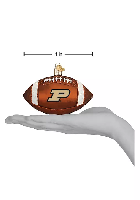 Best Sale โ Old World ๐ Christmas Hanging Glass Tree Ornament, Purdue University Football ๐ 5 Best Sale โ Old World ๐ Christmas Hanging Glass Tree Ornament, Purdue University Football ๐ - Image 3