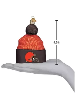 Outlet 🎉 Old World 🎄 Christmas Cleveland Browns Beanie Ornament For 🎄 Christmas Tree 👏 -Old World Christmas Shop Belk 594
