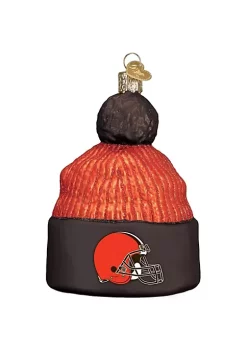 Outlet 🎉 Old World 🎄 Christmas Cleveland Browns Beanie Ornament For 🎄 Christmas Tree 👏 -Old World Christmas Shop Belk 595