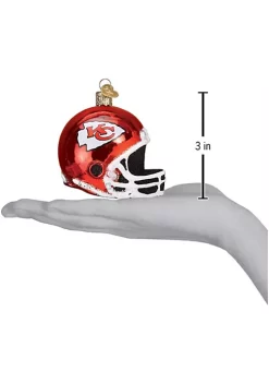 Budget 👍 Old World 🎄 Christmas Kansas City Chiefs Helmet Ornament For 🎄 Christmas Tree 🎉 -Old World Christmas Shop Belk 598