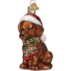 Best deal 🥰 Old World 🎄 Christmas Holiday Chocolate Labrador Puppy Glass Blown Ornaments for 🎄 Christmas Tree 🤩 -Old World Christmas Shop Belk 618