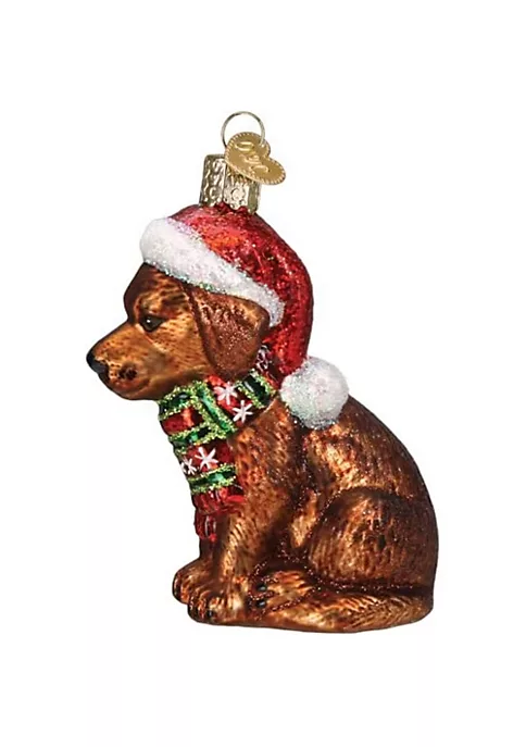 Best deal 🥰 Old World 🎄 Christmas Holiday Chocolate Labrador Puppy Glass Blown Ornaments for 🎄 Christmas Tree 🤩 5 Best deal 🥰 Old World 🎄 Christmas Holiday Chocolate Labrador Puppy Glass Blown Ornaments for 🎄 Christmas Tree 🤩 - Image 3