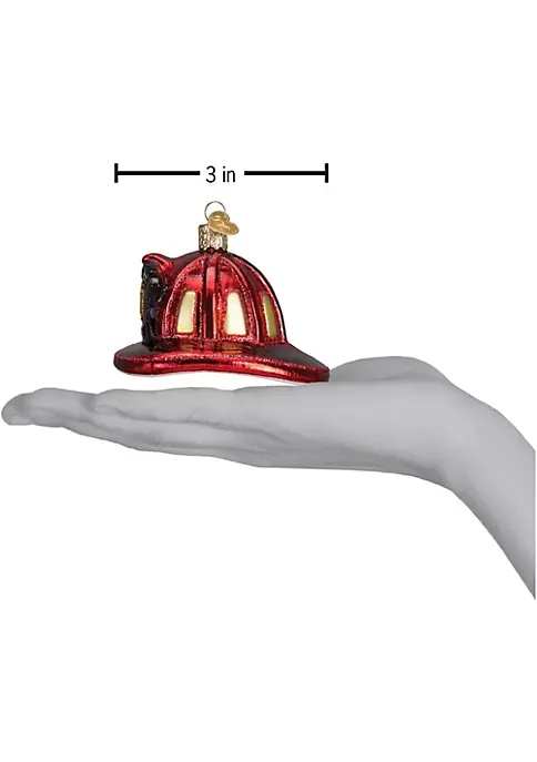 Brand new 🤩 Old World 🎁 Christmas Ornaments: Fireman's Helmet Glass Blown, 🎁 Christmas Tree 😍 6 Brand new 🤩 Old World 🎁 Christmas Ornaments: Fireman's Helmet Glass Blown, 🎁 Christmas Tree 😍 - Image 4