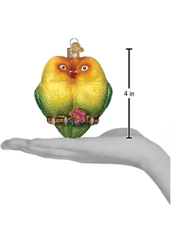 Buy 🎉 Old World 🎁 Christmas Lovebirds Glass Blown Ornament for 🎁 Christmas Tree ⭐ -Old World Christmas Shop Belk 63