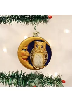 Best reviews of ✨ Old World 🎄 Christmas Glass Blown Ornament (#26064) Owl in Moon, 3.75" ⭐ -Old World Christmas Shop Belk 634