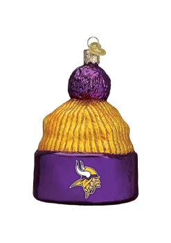 Cheapest 👏 Old World 🎄 Christmas Minnesota Vikings Beanie Ornament For 🎄 Christmas Tree 🎁 -Old World Christmas Shop Belk 645