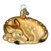Best Pirce ⌛ Old World 🎄 Christmas Animal Collection Glass Blown Ornaments Fawn ⭐ -Old World Christmas Shop Belk 653